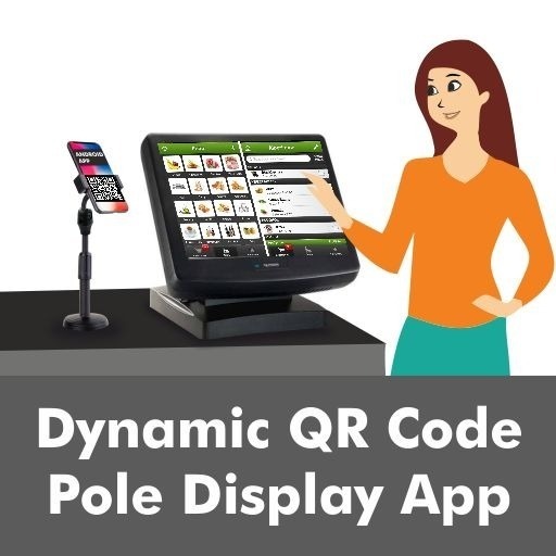 Dynamic QR Code Pole