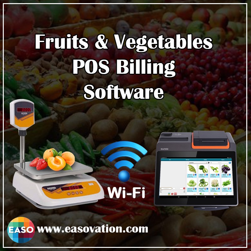 Fruit and Vegetable Billing Software - for Tables