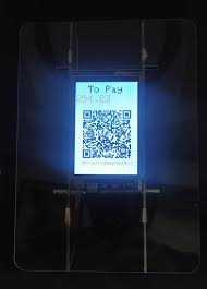 3.5 inch WiFi QR Code Display with Transparent Acrylic Stand ...